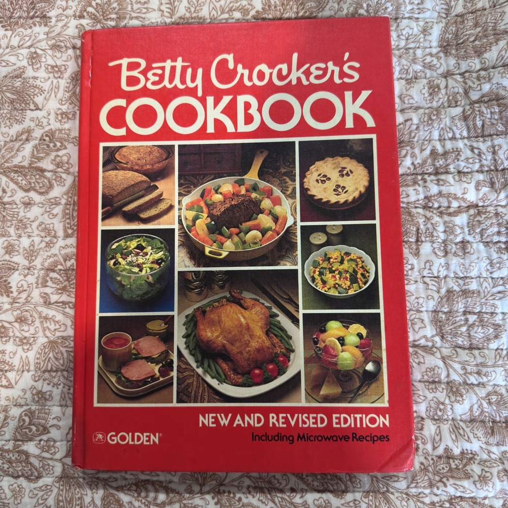 Betty Crocker's Cookbook New and Revised Edition 1978 Golden Press‎ Hardcover